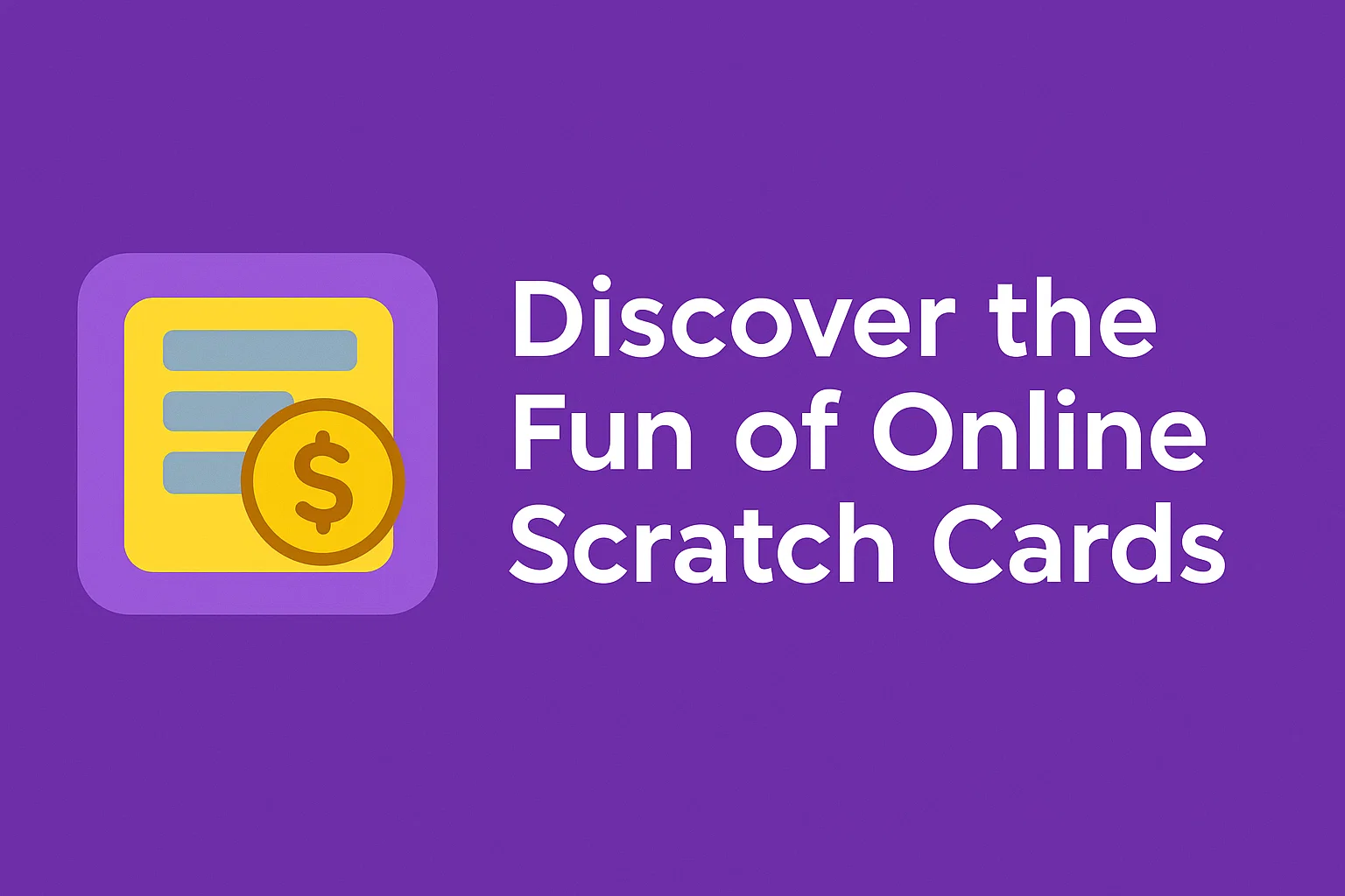 Discover the Fun of Online Scratch Cards?